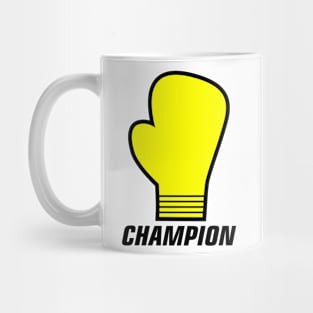 Athletic champion workout and gym t shirt for athletes. Mug